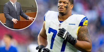 LA Rams star Alaric Jackson's domestic violence accuser dismisses restraining order request