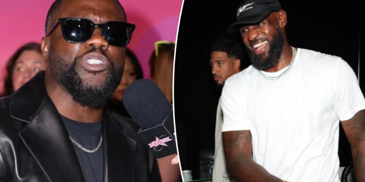 LeBron James’ 76ers decision sends Kevin Hart into hysteria