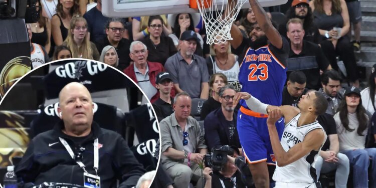 Leon Rose will see to Knicks rebounding from Mitchell Robinson's departure