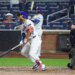 Marcus Semien homers during the Mets-Braves game on July 27, 2026.
