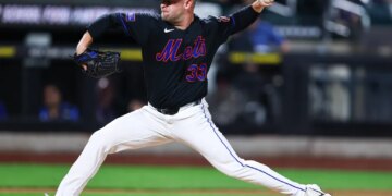Mets reliever A.J. Minter was traded to the Twins on July 31, 2026.