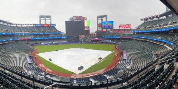 Tuesday's Mets vs. Braves game has been postponed due to forecasted rain, with a split doubleheader set for Wednesday.