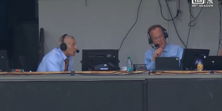 Joe Girardi couldn't believe he watched Michael Kay stir his tea with his glasses.