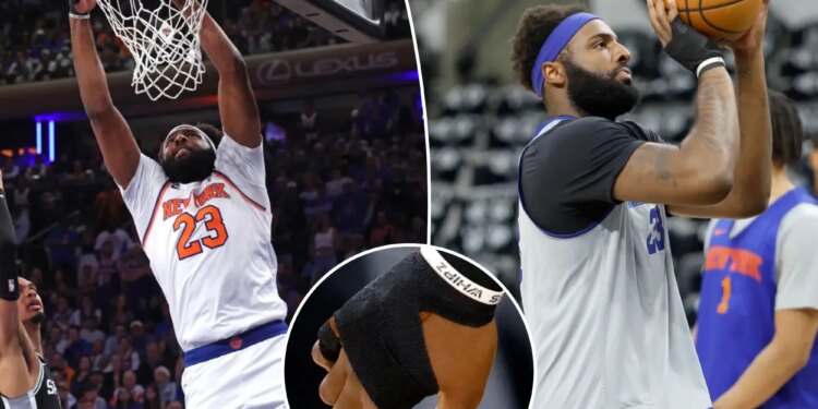 Mitchell Robinson reveals how he injured hand before NBA Finals
