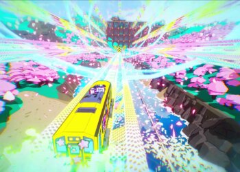 A screenshot from Denshattack!