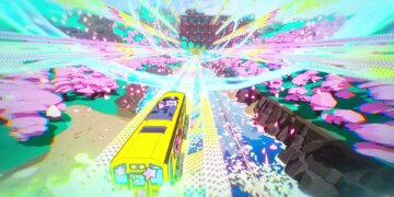 A screenshot from Denshattack!