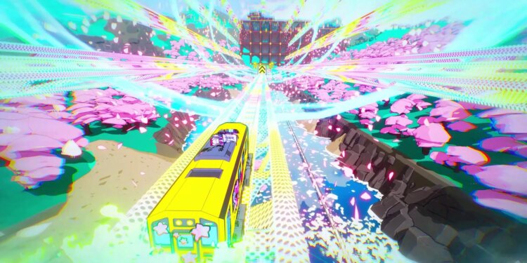 A screenshot from Denshattack!