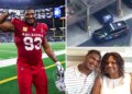 Mother of NFL star Calais Campbell found dead inside Atlanta home, brother Ciarre Campbell charged with murder