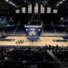 Butler's head coach Thad Matta is introduced during an NCAA college basketball news conference at Hinkle Fieldhouse.
