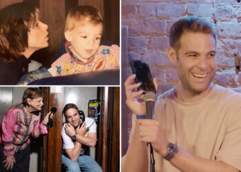 NYC comedian phones his overprotective, unfiltered mother live on stage