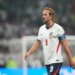 England's Harry Kane heads to the dressing rooms at the end of the first half during the World Cup round of 16 soccer match between Mexico and England in Mexico City, Sunday, July 5, 2026. (AP Photo/Moises Castillo)