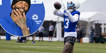 Odell Beckham Jr.'s biggest Giants battle is against Father Time