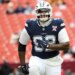Dallas Cowboys defensive tackle Quinnen Williams (92) on the field.