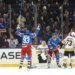 New York Rangers center Mika Zibanejad #93 reacts after New York Rangers defenseman Matthew Robertson #29 scores the game winning goal during the overtime. The New York Rangers defeat Boston Bruins 4-3.
