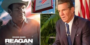 'Reagan' movie producer claims company was 'debanked' during filming of Republican icon's biopic