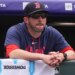 Red Sox interim manager Chad Tracy