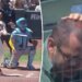 San Francisco Giants fan left bloodied after being struck by foul ball