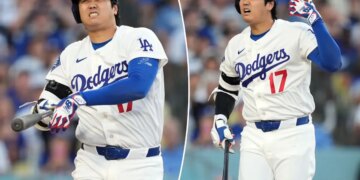 Shohei Ohtani not in Dodgers’ lineup for Mariners finale