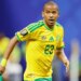 South Africa's Jayden Adams during a World Cup Group A soccer match.