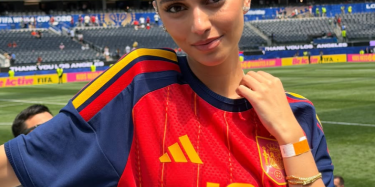 Inés García, Lamine Yamal's girlfriend.