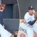 Spencer Jones in disbelief after Yankees home run robbery goes wrong