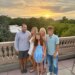 Brian Malloy (far left) pictured with his wife Luiza Malloy (2nd from right) and their children.