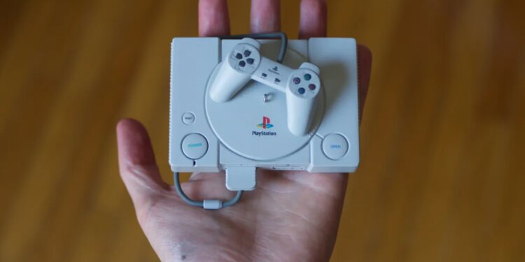 The PlayStation replica ornament is an homage to a great, yet fragile console
