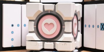 The cube was a lie: up close with our Dbrand Companion Cube before it gets destroyed