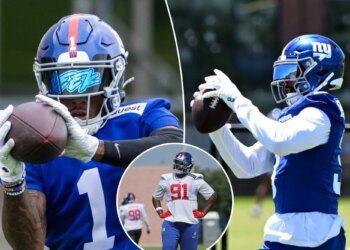 Top five Giants players to watch during training camp 2026