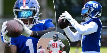 Top five Giants players to watch during training camp 2026