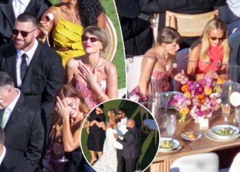 Travis Kelce, Taylor Swift step out as newlyweds to attend JuJu Smith-Schuster's wedding