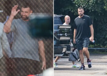 Travis Kelce returns to football workouts for first time since Taylor Swift wedding