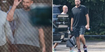 Travis Kelce returns to football workouts for first time since Taylor Swift wedding