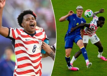 USA World Cup run in jeopardy from terrible Folarin Balogun red card