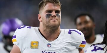 Minnesota Vikings offensive tackle Brian O'Neill.