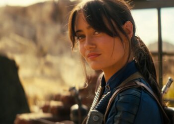 A still photo from the Amazon TV series Fallout.