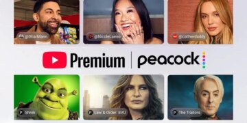YouTube Premium will include Peacock starting next year