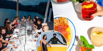 Young Hamptons revellers cough up big bucks for tables but skip alcohol for July Fourth