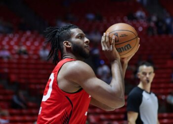 Zuby Ejiofor showing signs of improving most important NBA skill