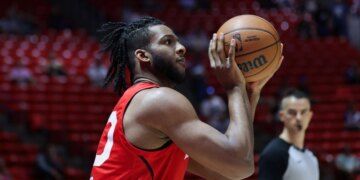 Zuby Ejiofor showing signs of improving most important NBA skill